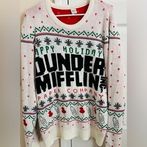 Dunder Mifflin Holiday Sweater